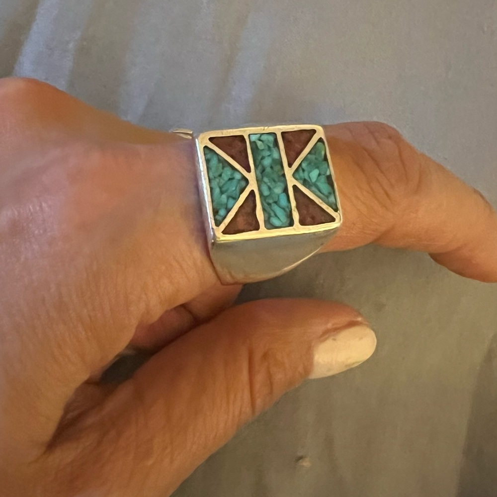 Sterling Silver Men Ring - image 4